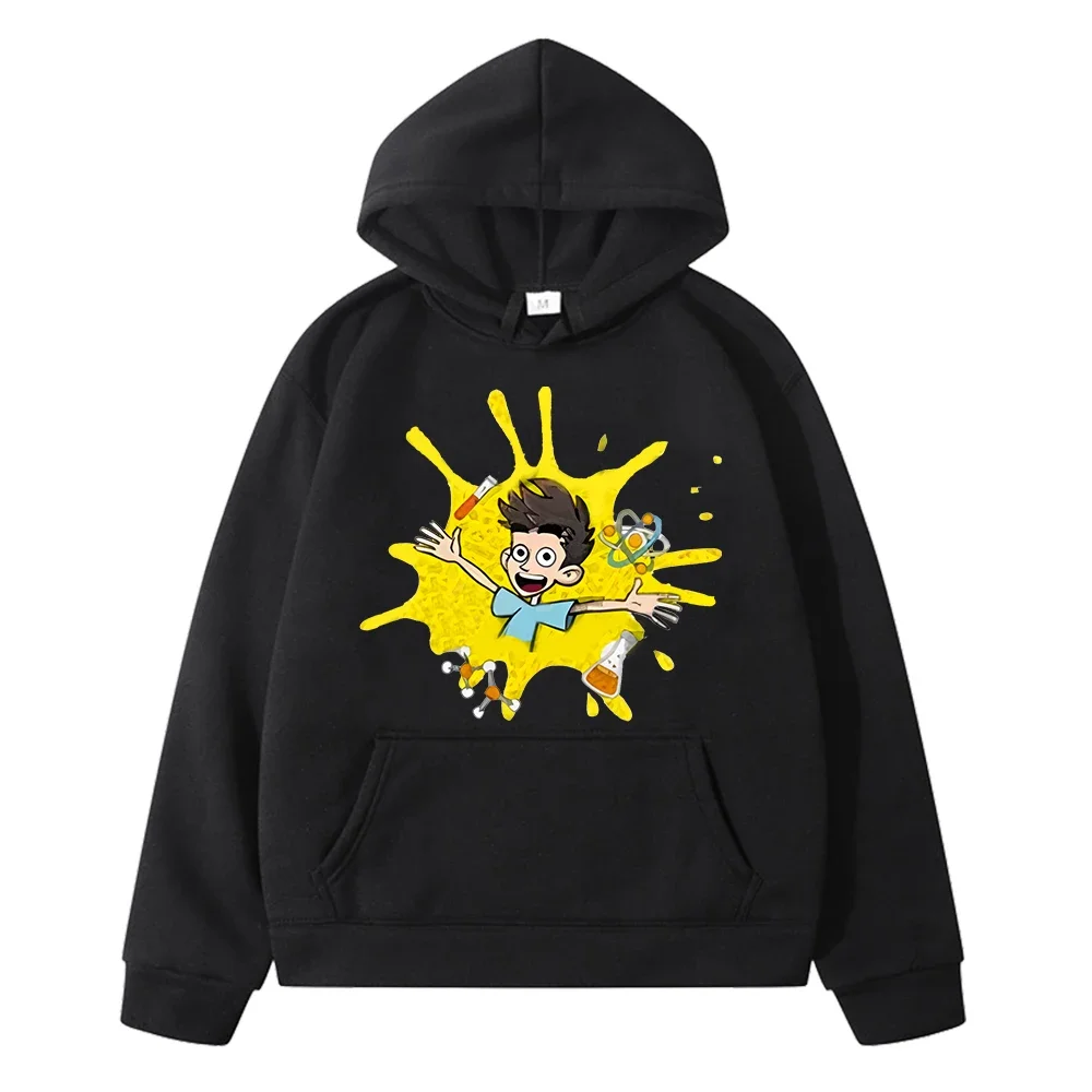 

А4 Experiment Simple Painting Hoodies for Boys/Girls Cartoon Anime Sweatshirts Y2k Sudadera Fleece Pullovers Autumn Jacket Kids