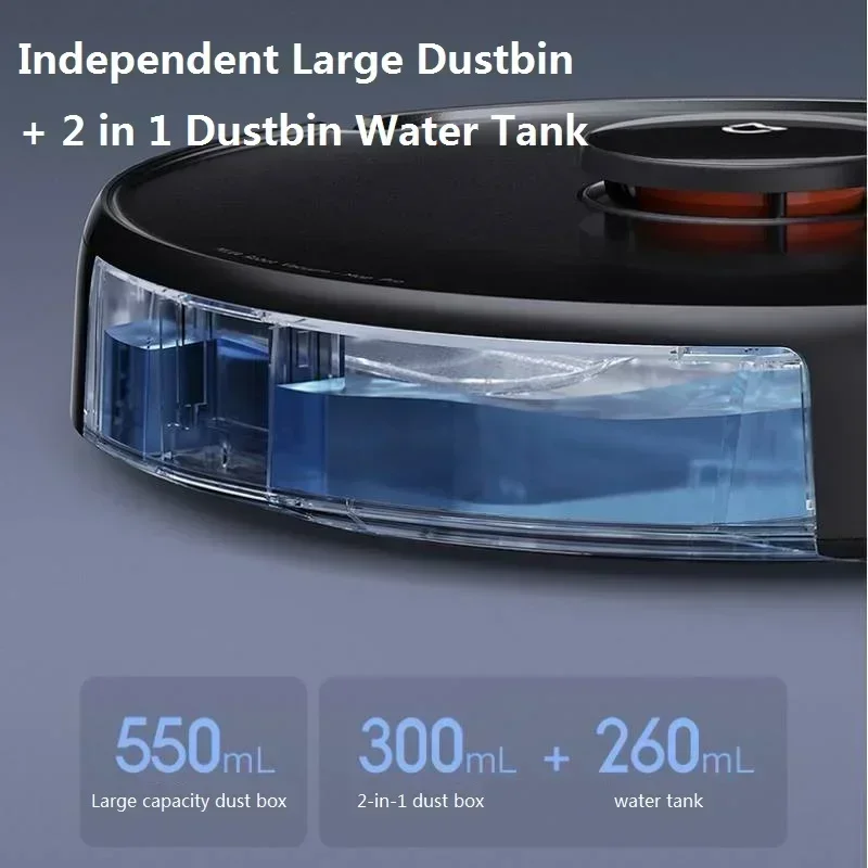 Xiaomi Robot Vacuum Pro smart home sweeping and dragging integrated machine AI intelligent recognition, 3D Avoid obstacles Origi