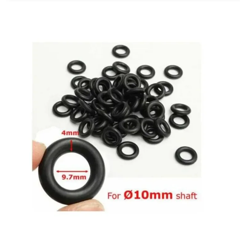 20Pcs Of Tire Changer Pedal Component 9.7x4 MM Air Control Valve Sealing O-Ring Accessories