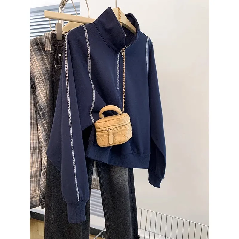 

Мужская толстовка свободного кроя в американском стиле, большие размеры, 300 г, ретро, новая, в корейском стиле, уникальная, трендовая, удобная, из полиэстера...