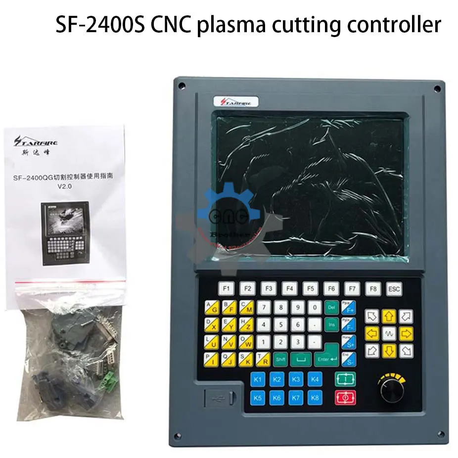 SF-2400S CNC controller, 2-Axis plasma cutting controller, flame cutting motion controller system, completely replace SF-2300S