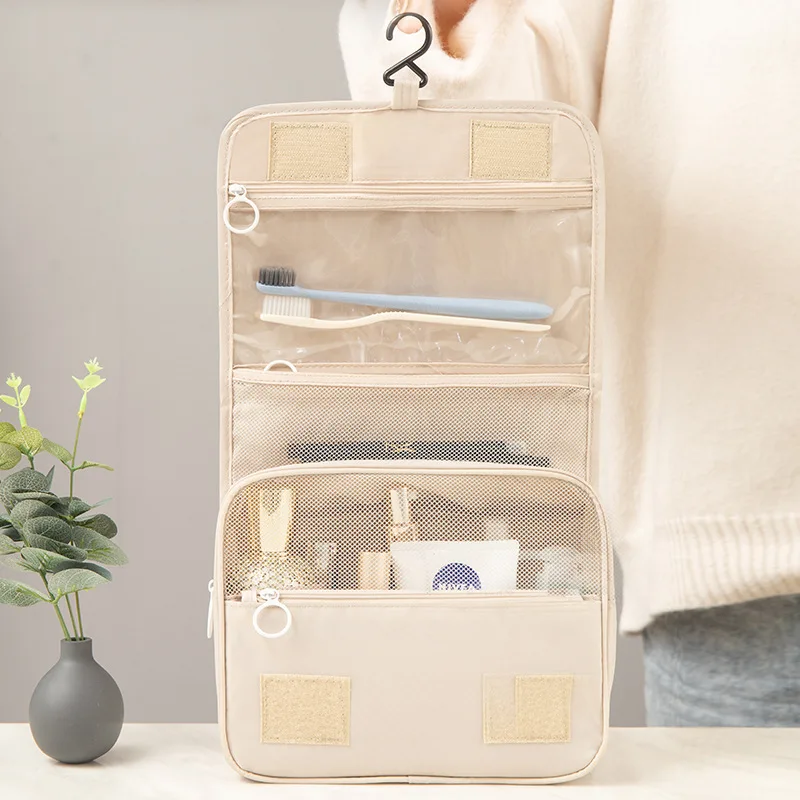 New Korean Version Hook Toilet Bag, Portable Large-capacity Multi-functional Portable Cosmetic Storage Bag for Business Travel