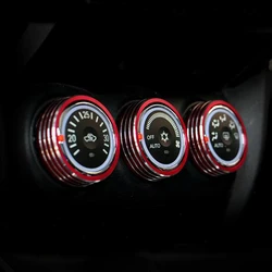 For Mitsubishi Outlander Galant Lancer Fortis LAN Evolution EVO X Delica D5 AC Heater Climate Control Buttons Switch Knobs Cover