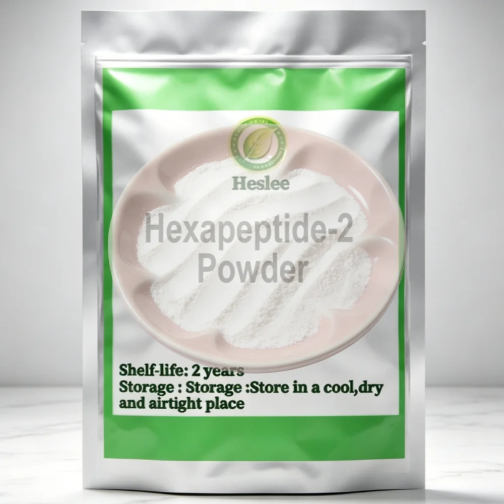 100% Hexapeptide-2 Powder: Potent Whitening, Custom for Freckles, Self-Sealing Aluminum Foil Packaging