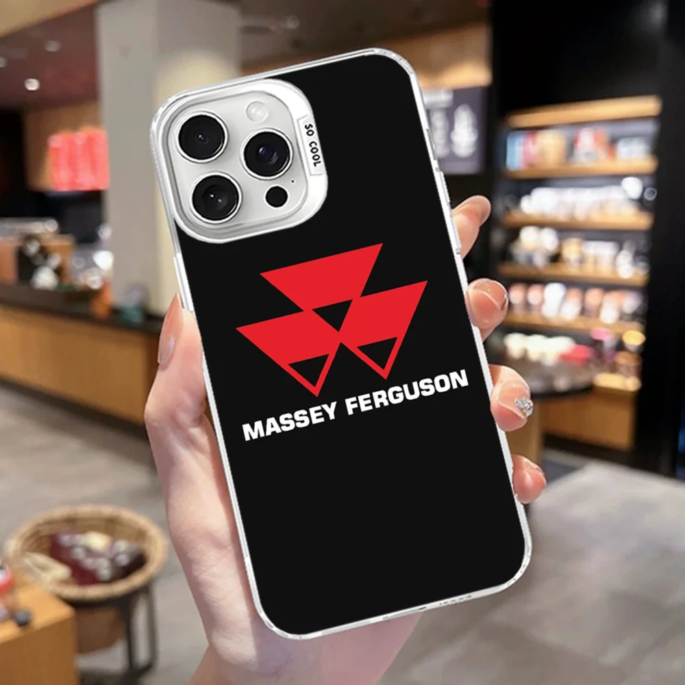 Massey Ferguson Phone Case For iPhone 16 15 14 13 12 11 Pro Max X XR XSMAX Matte Shockproof Back Cover