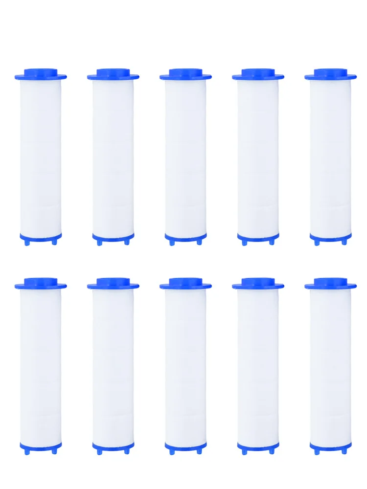 10er-Pack Handbrause mit Wasserfilter, Duschbrause mit PP-Baumwollfilter, Badezimmerzubehör für Zuhause