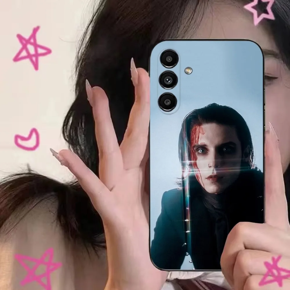 حافظة هاتف Andy Biersack Veil Brides BVB لهاتف سامسونج S24,S21,S22,S23,S30,Ultra,S20,Plus,Fe,Lite,Note,10,9,5G غطاء ناعم أسود