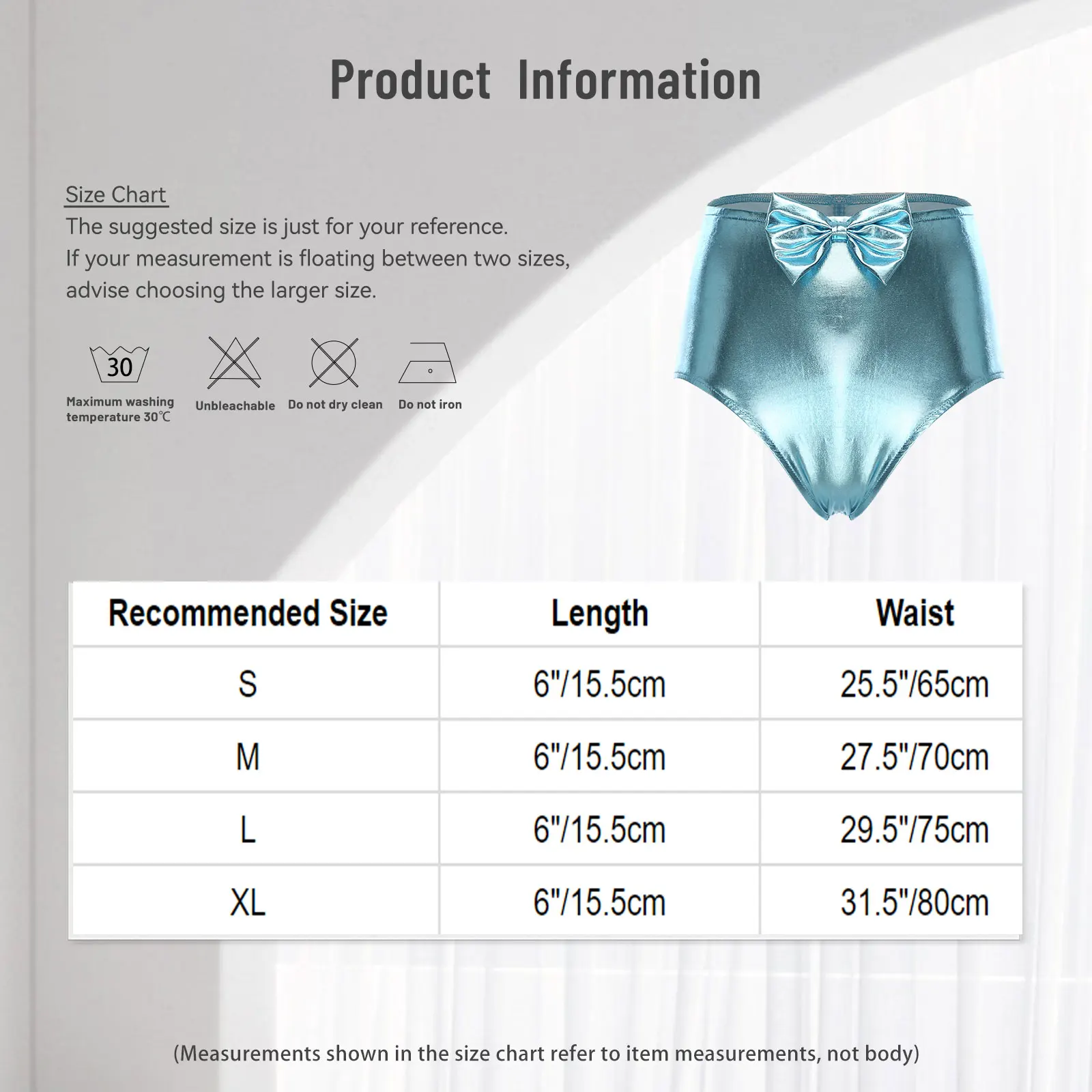 Short métallique irisé pour femme, pantalon chaud, slip froncé avec nœud mignon, taille haute, butin brillant, musique Rave Dance Party Clubwear