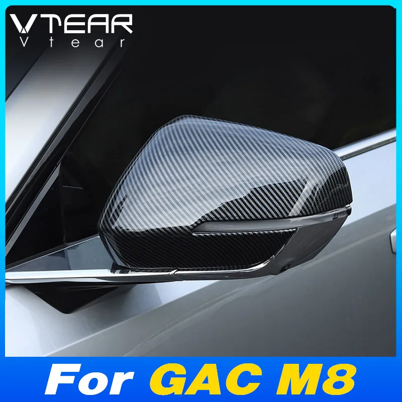 

Vtear Car Rearview Mirror Visor Cover Shell Anti-Scratch Protective Exterior Auto Accessories For Gac M8 Trumpchi 2023 2024 2025