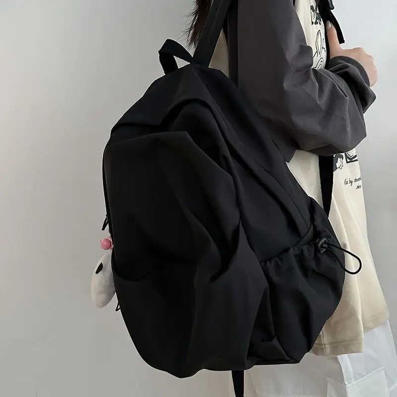 Mochila escolar de viaje de gran capacidad para estudiantes de secundaria, versión coreana, mochila informal para estudiantes universitarios que combina con todo