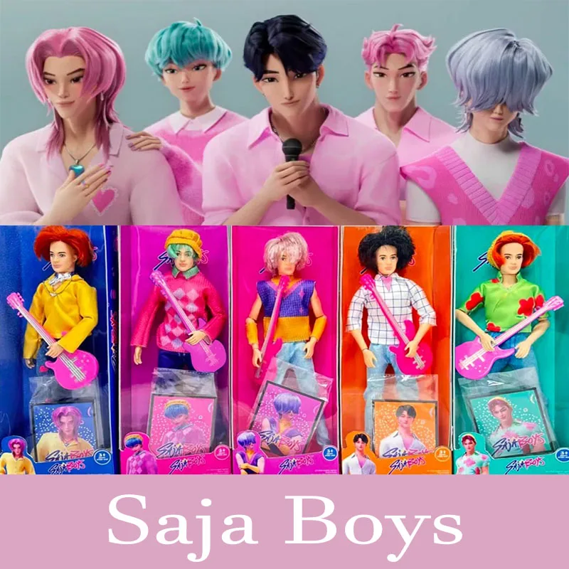 

Kpop Demon Hunter аниме злодей Сабе мальчик мужской групповая фигурка кукла игрушка мультяшная коллекция подарок для коллекционеров