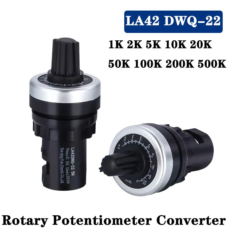 Inverter Speed control potentiometer LA42DWQ-22 LA42 Potentiometer Resistance 1K 2K 5K 10K