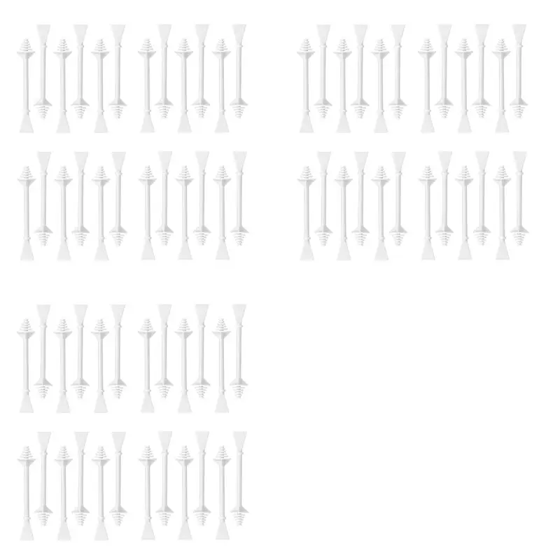 300 Pcs Nose Wax Sticks, Hair Wax Applicator With Disposable Spatulas For Nostril Cleaning, Ear Face Hair Removal