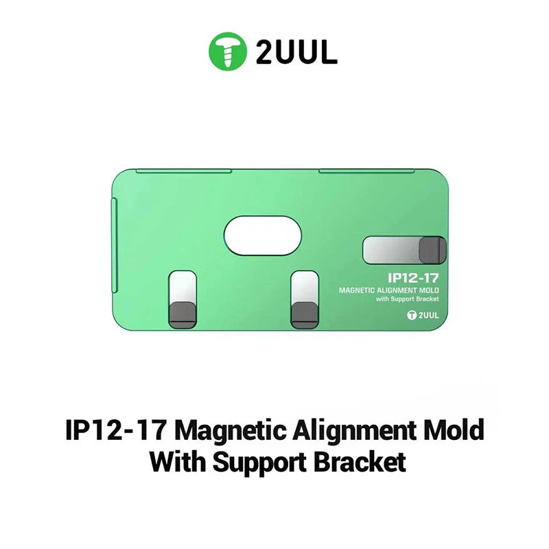 2UUL SH01 IP12-17 Magnetic Alignment Mold With Support Bracket Quick Alignment for Phone CPU Repair Tools