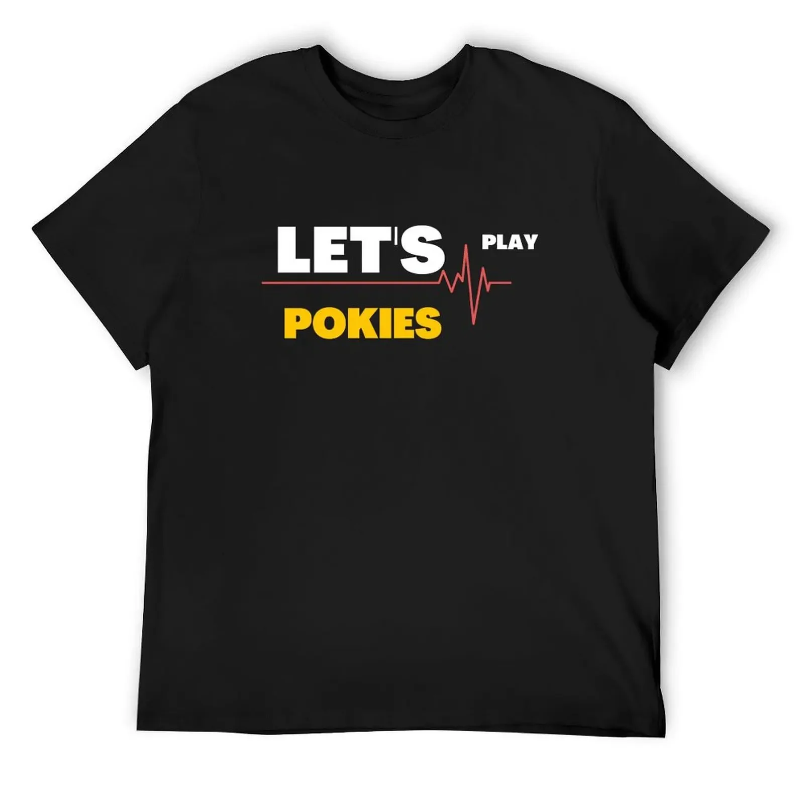 Pokies T-Shirt essential t shirt vintage clothes mens t shirts top quality