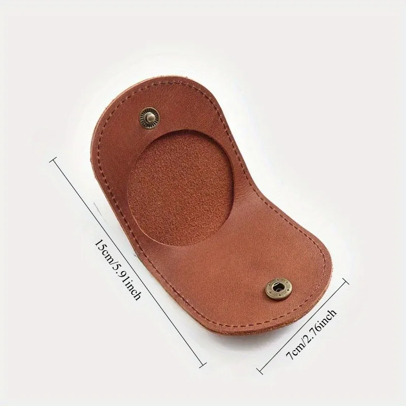 1 Pc Women's Small Genuine Leather Coin Wallet Children Mini Purses Hasp Money Clip Clutch Hobo Bags Gift Pouch New Manual Craft