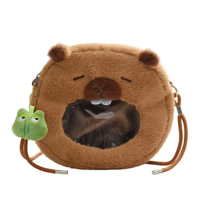 

Fashionable Capybara Shoulder Bag Casual Shoulder Bag For Students And 066F