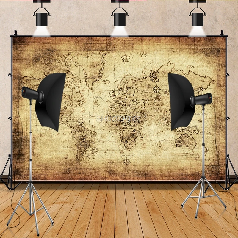 Thin Cloth Retro Texture Grunge Photography Backdrops Props Portrait Birthday Party Family Wall Photo Studio Background TF-04