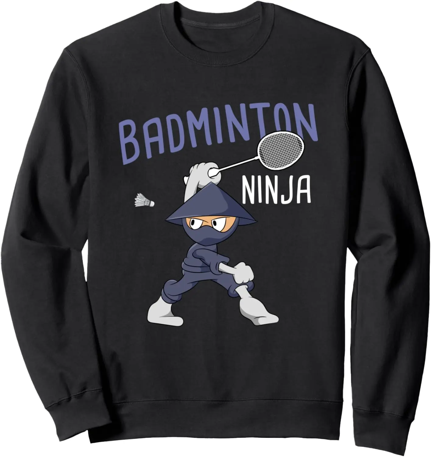 Badminton Ninja Kids Shuttlecock Boy Badminton Sweatshirt