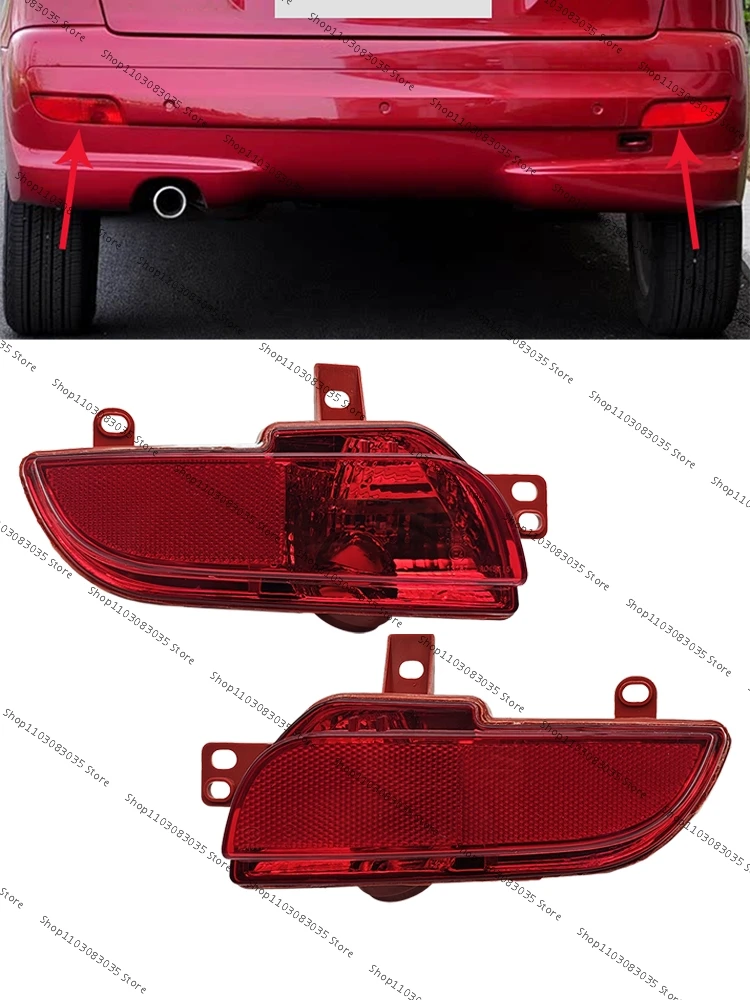 

Car Rear Bumper Light Reverse For Peugeot 206 207 Tail Fog Lamp Reflector Stop Tail Light 6350HA 6351HA