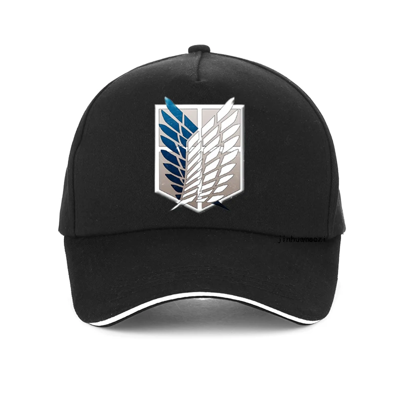 Ariana Aot Regiment Hoed 100% Katoen Afdrukken Baseball Cap Vrouwen Mannen Snapback Hoeden Aanval Op Titan Gorras Hombre