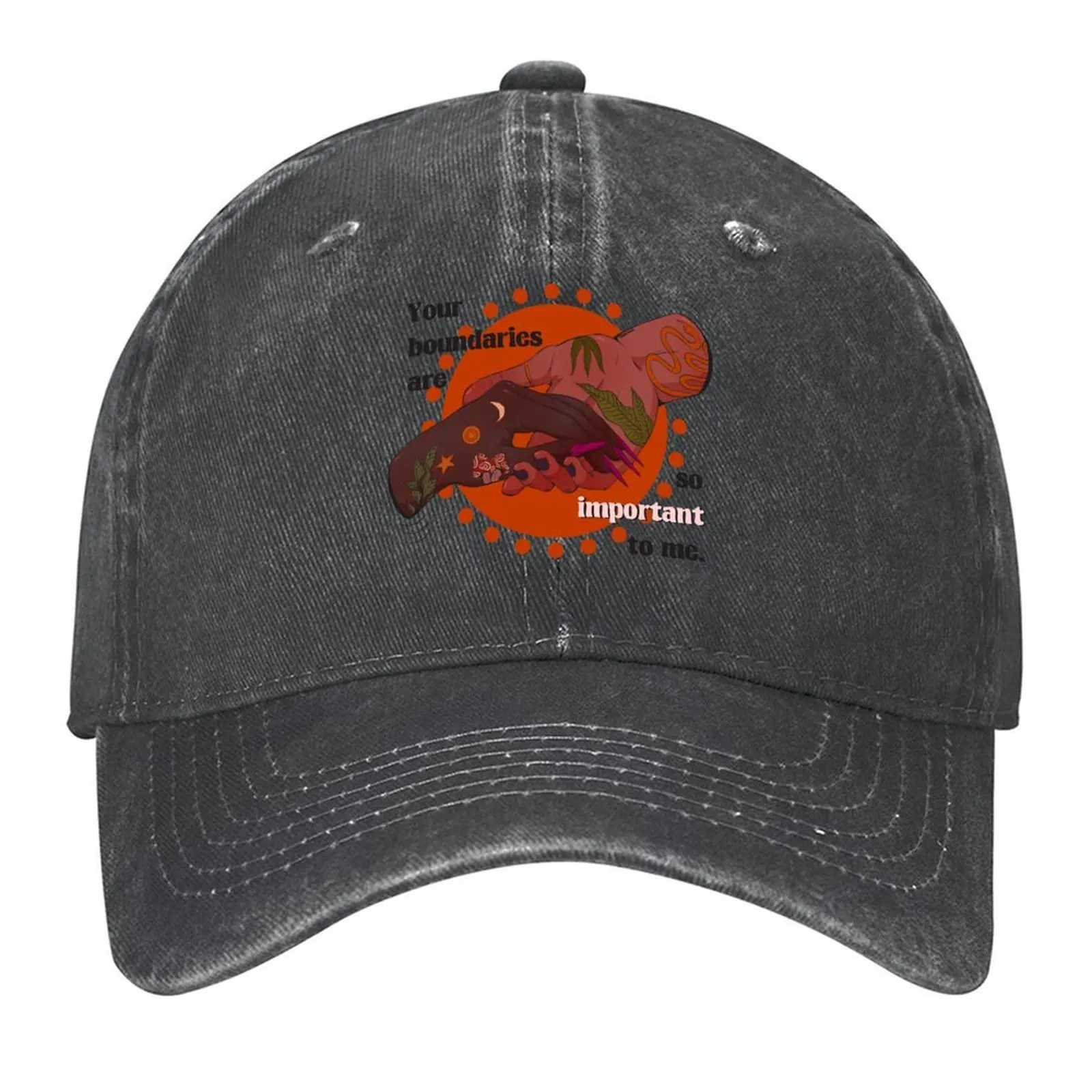 

Your boundaries are so important to me. Baseball Cap Golf Wear black Gentleman Hat Hat Man Luxury Women's 2025 Men's