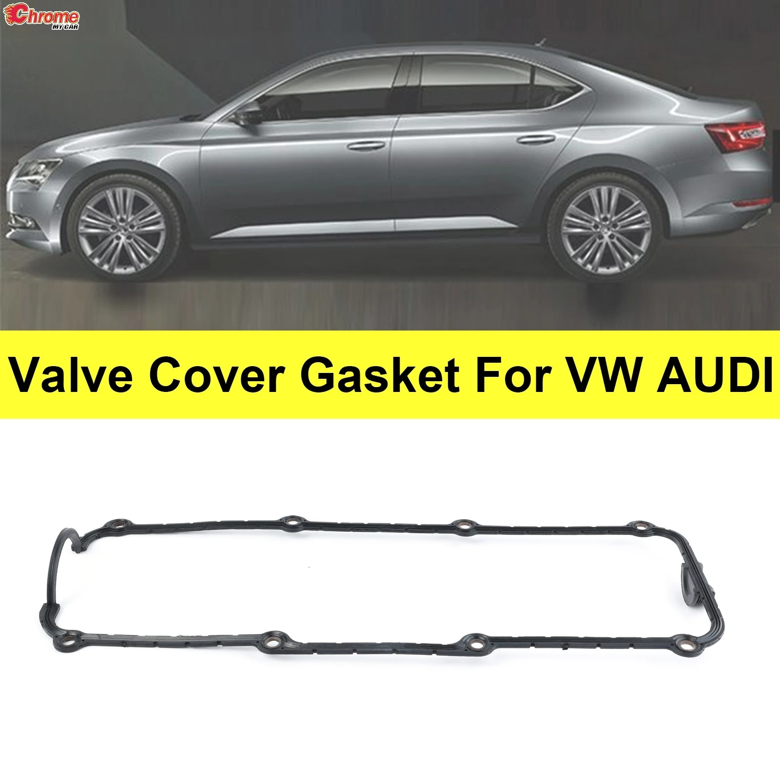 Accessories Valve Cover Gasket For Audi Seat Alhambra VW Golf 1991 1992 19993 1994 1995 1996 1997 1998 1999 2000-2007 026198025C