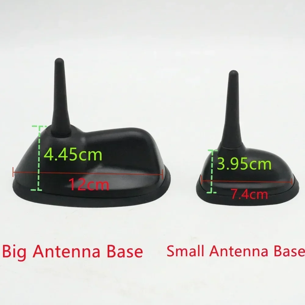 Outside Roof Antenna Aerial Base Seal Decoration Cover Kit For BMW MINI Clubman Cooper R55 R56 2007-2014 65203456089 65203442105