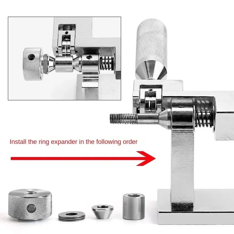 Upgrade New Ring Expander Diamond Ring Expander Platinum K Gold Silver Expansion Tool Manual Expansion Ring