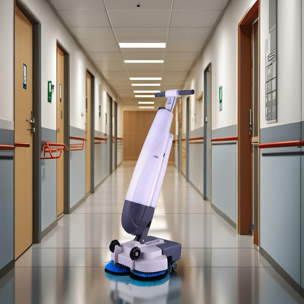 

SQ7 Manual Floor Scrubber Quick Efficient Cleaning Mopping machine