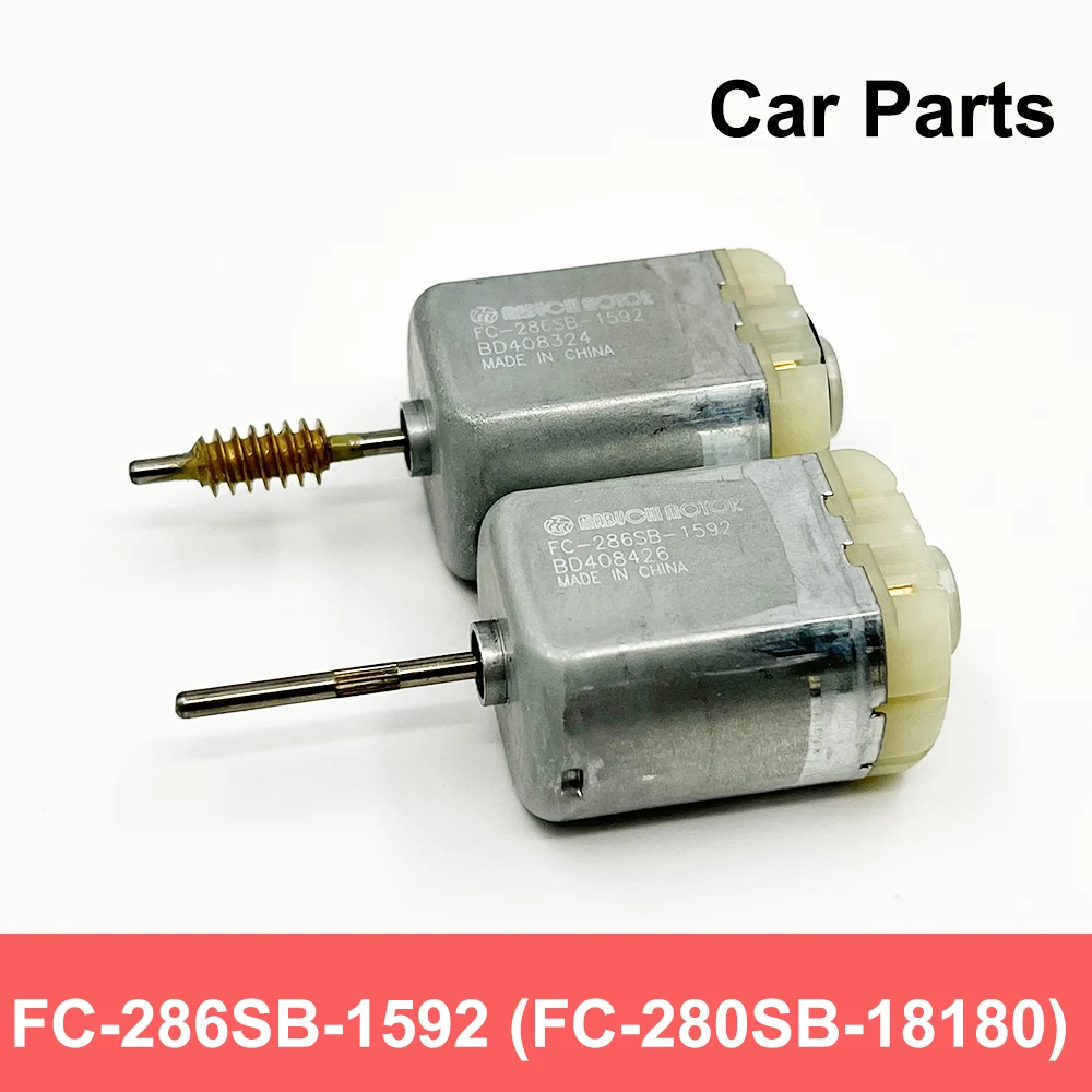 

Mabuchi FC-286SB-1592 FC-280SC-18180 24mm 6-pole rotor Motor DC 12V Worm Gear Car Lock Actuator Rearview Mirror Motor Car Parts