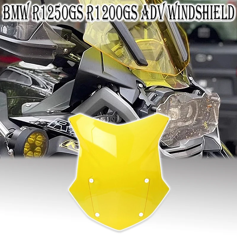 

New Motorcycle Windscreen For bmw r1250gs accessories r1200gs Adv LC Rallye Windshield R1200 GS Deflector Protector Wind Screen