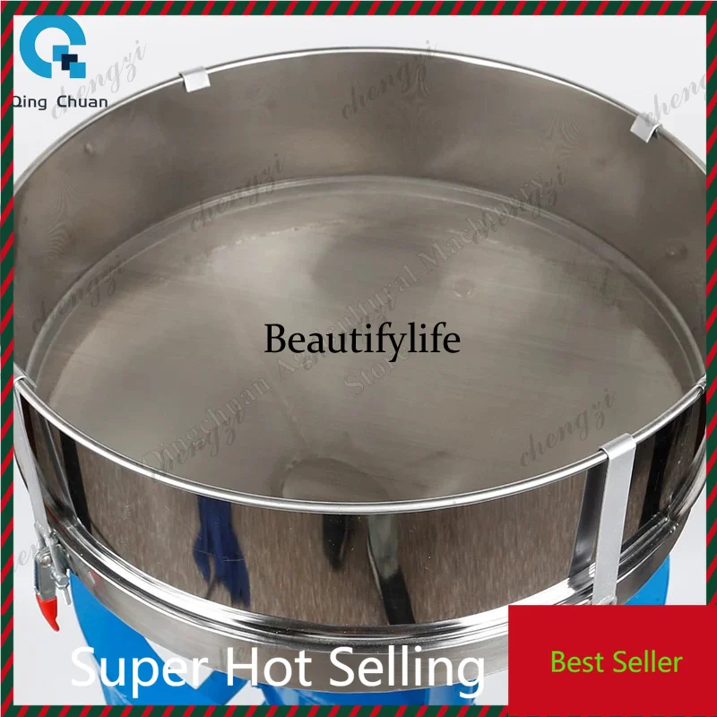 K182 Screening Machine Stainless Steel Pray Powder Vibrating Sieving Machine Lab Sieve Shaker Circular Electric Vibrating Sieve