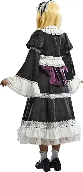 Miccostumes Women\'s Misa Cosplay Costume Lolita Dress with Coat and Corset Halloween Cosplay Costumes