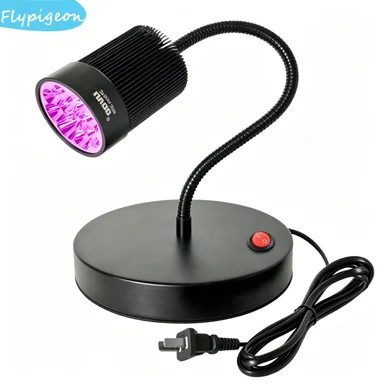 

Portable Dimmable LED UV Ultraviolet Lamp High Intensity Light for UV Glue Curing Green Oil Epoxy Resin Craft 30W 20W