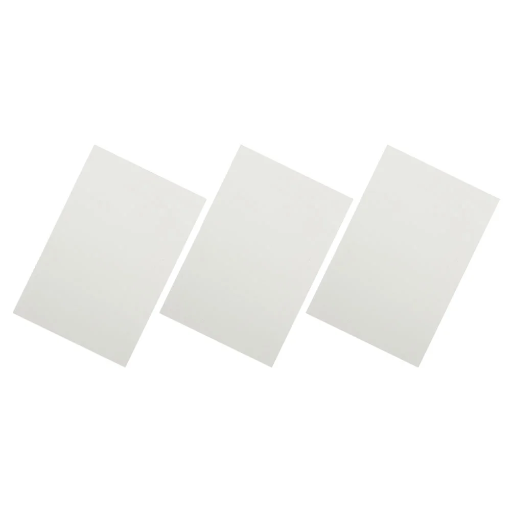 3 Pcs Sublimation Blank Aluminum Sheet Photo Sign Business Card Board Alloy Metal