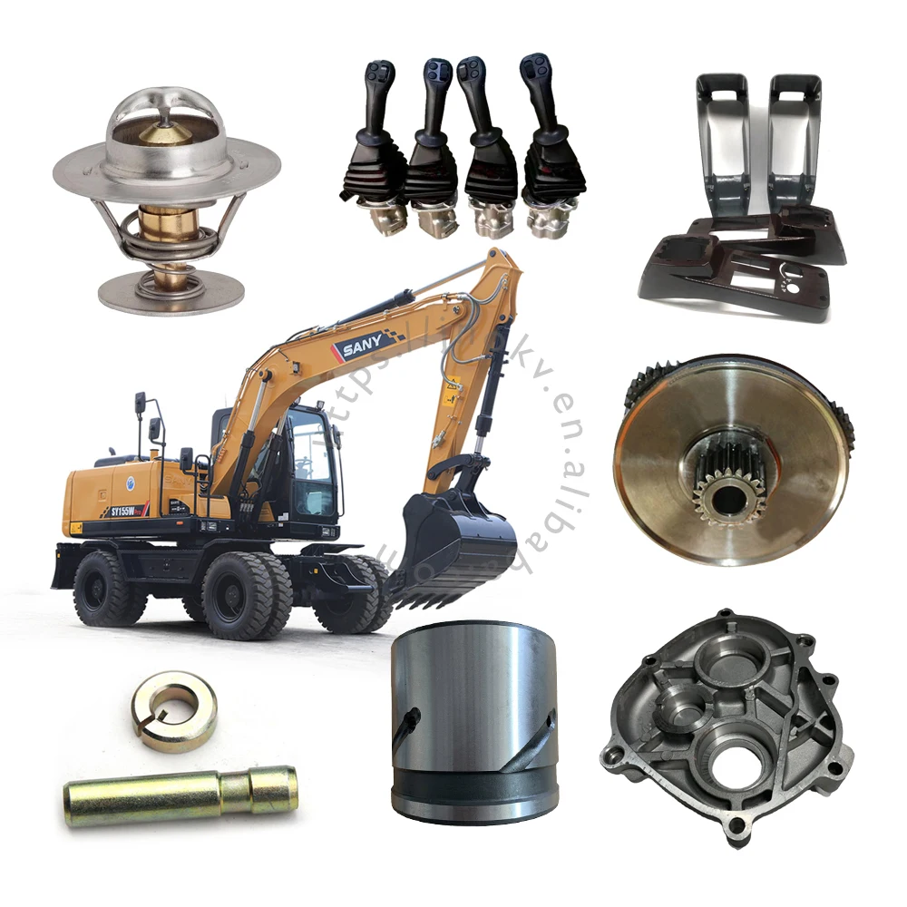 SANY Excavator Spare Parts  Genuine OEM & Aftermarket Parts for SY55 / SY75 / SY215