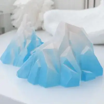 

2Pcs Aquarium Iceberg Decoration Realistic Resin Floeberg Ornament Fish Tank Decor Fish Aquarium Landscaping Accessory