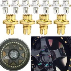 Universal Car Wheel Nuts Plastic Spike Car Wheel Rivets Tire Rims Cap Replacement Rivets Lip Decor Screw Bolt Auto Accessories