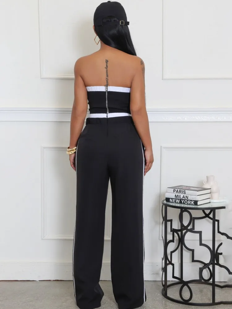 Set da donna da 2 pezzi 2025 Nuovo arrivo Primavera Estate Pring abbinato Set da due pezzi Top e pantaloni Abiti Abiti Abbigliamento Tute