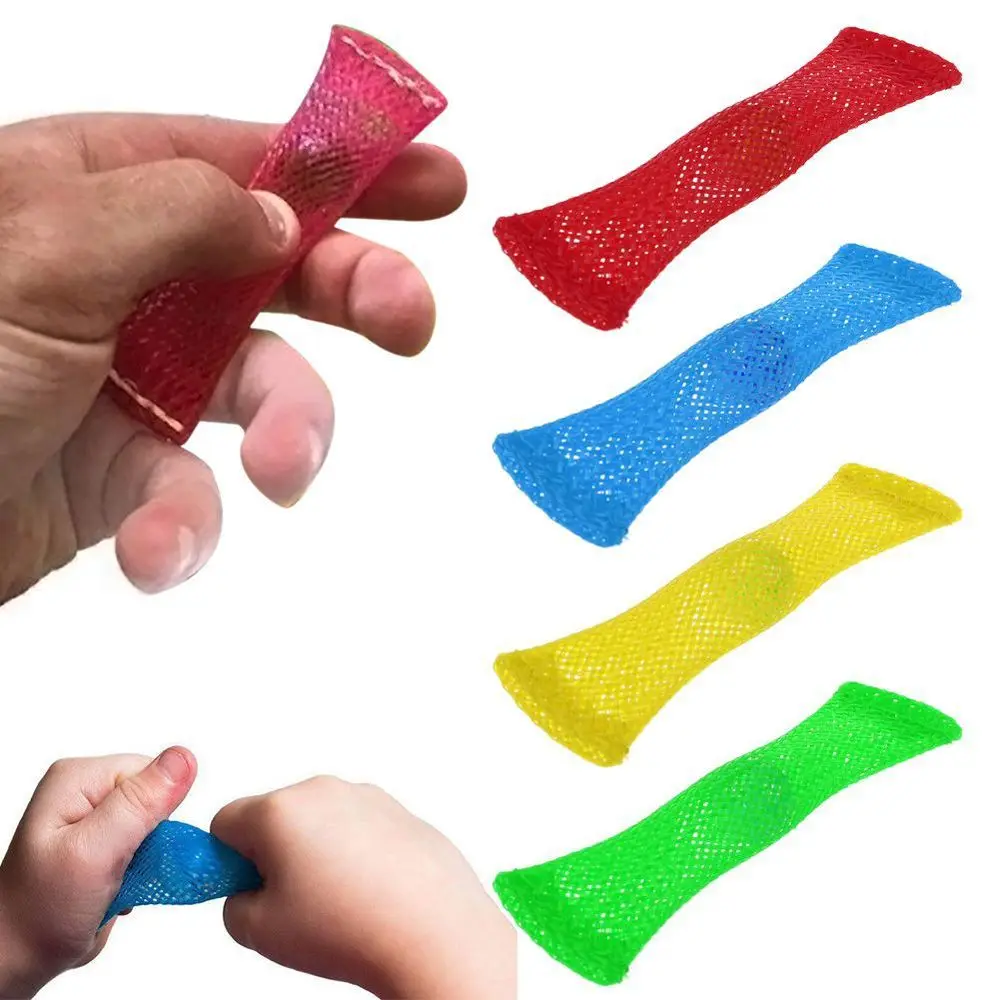 1PC Necessità speciale Alleviare lo stress Adulti Fidgets Mano Fidget Toys Maglia intrecciata Giocattoli sensoriali Aumenta la messa a fuoco