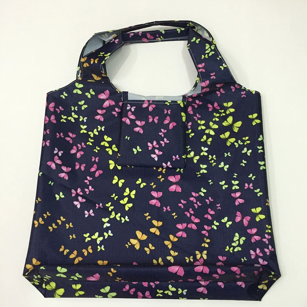 

Модная высококачественная складная квадратная сумка, прочная сумка для покупок из полиэстера, устойчивая портативная сумка для хранения для пикника на открытом воздухе