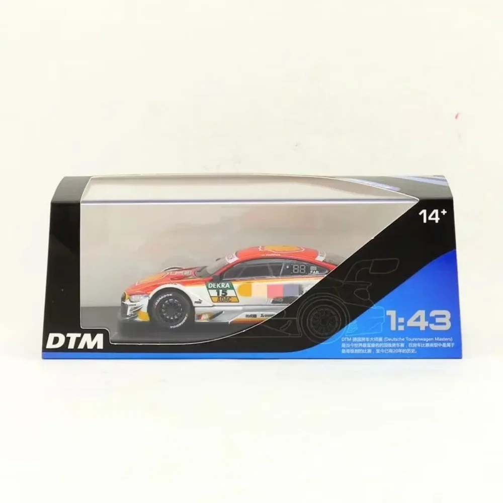 DTM 1:43 Mercedes-Benz C63 AMG BMW M4 Racing Series True Scale Miniatures รุ่นรถคอลเลกชันของเล่นของขวัญวันเกิด