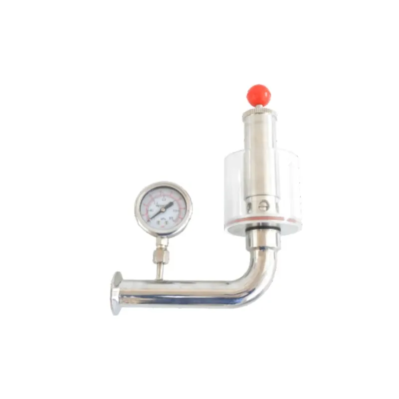 

Sanitary Stainless Steel Air Pressure Relief Safety Spunding Valve