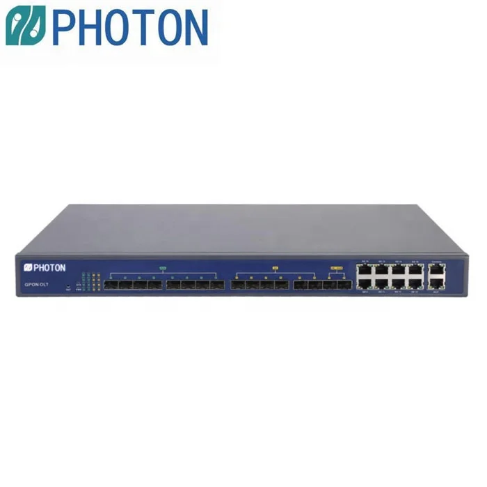 

1U 19-дюймовый OLT с SFP C +++ совместим с GEPON GPON XPON ONU 8 Port Gpon OLT