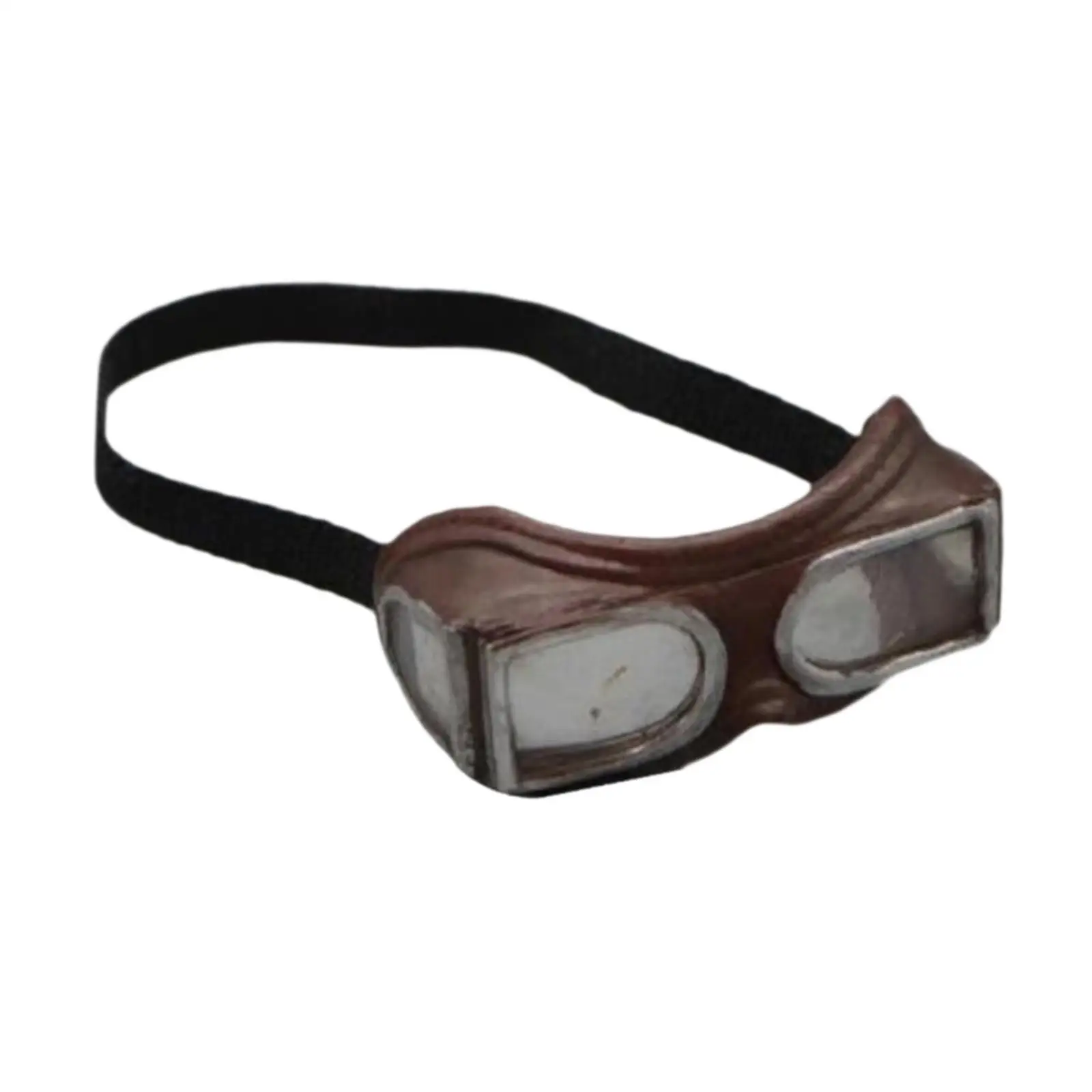 

1/6 Scale Glasses Model Wind Glasses Accessory Lightweight Decoration Accessory