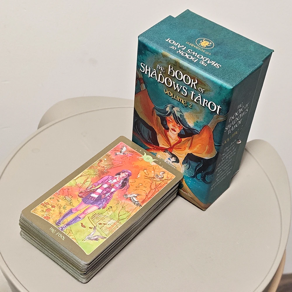 Tarot del Libro de las Sombras, Volumen 2: So Below – Mazo de Tarot Wiccano Moderno, 78 Cartas para la Magia Cotidiana, Empaquetado en Caja Rígida, 12*7cm