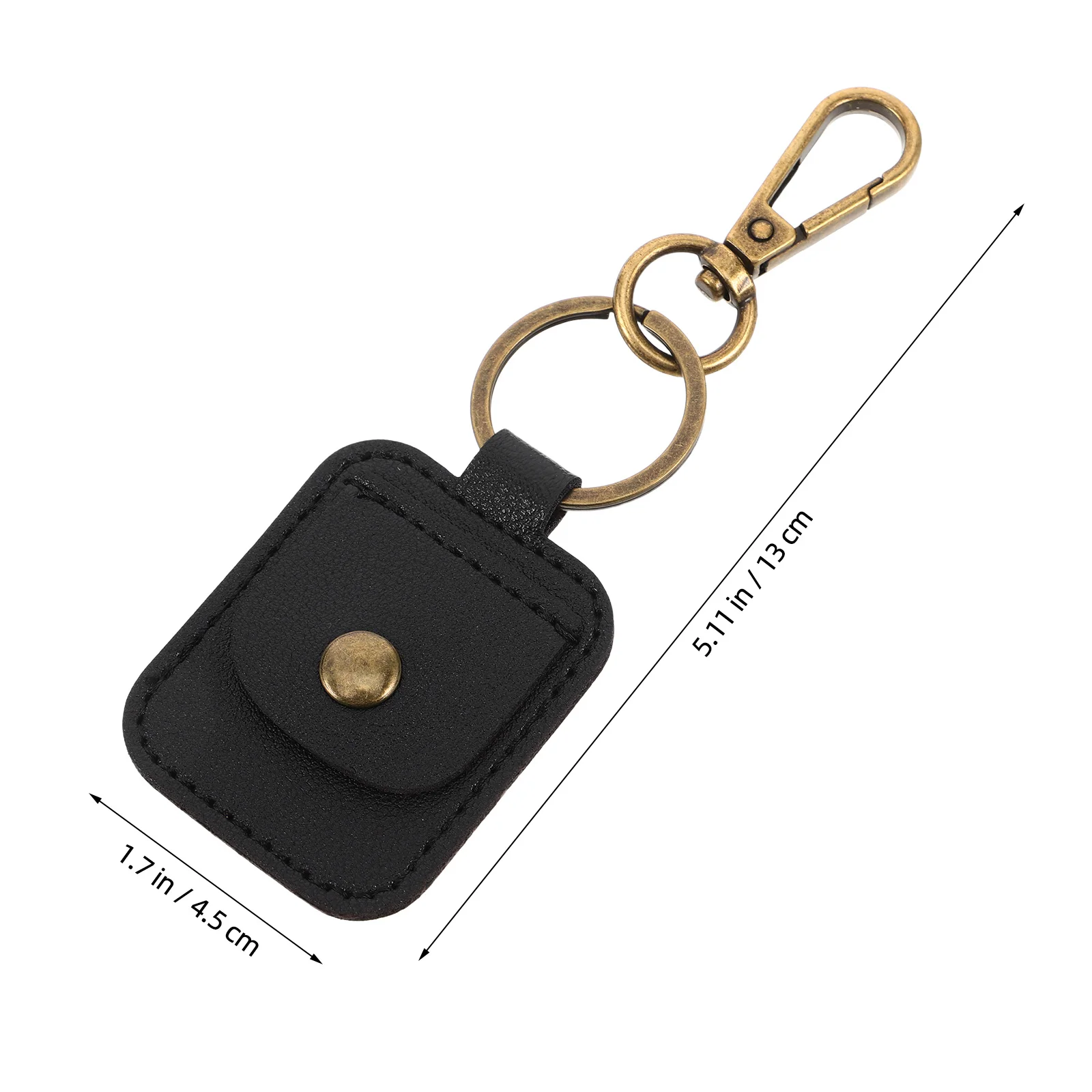 حقيبة تخزين العملات المعدنية الصغيرة المحمولة من البولي يوريثان مع سلسلة مفاتيح محفظة صغيرة للنساء حامل المال تغيير المحفظة للنساء