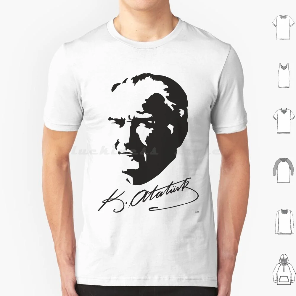 Mustafa Kemal Atatürk T Shirt 6xl Cotton Cool Tee Atatürk Türk Türkiye Kemal Atatürk Atatürk Imza