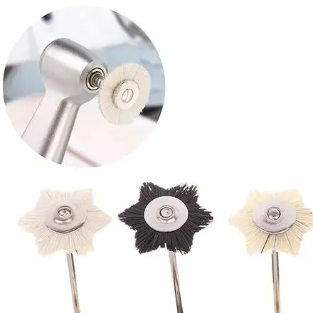 

10pcs Dental High Quality Polishing Hairbrush Wheel Polishing Brushes Dental Laboratory Equipment Materials Supplies